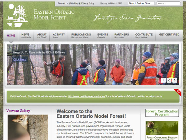 Eastern Ontario Model Forest